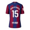 Original Trikotsatz FC Barcelona Christensen 15 Heimtrikot 2023-24 Für Kinder